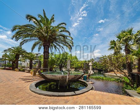 Cape Town, South Africa -dec 14, 2018. One&only Cape Town Luxury Hotel In Cape Town, South Africa