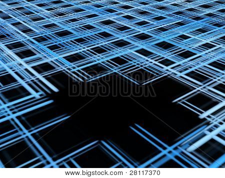 Cyber czuć tło.