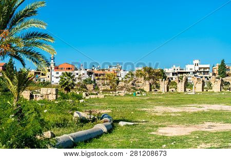 Ancient Hippodrome In Tyre, Unesco World Heritage In Lebanon
