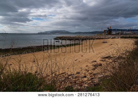 Beach Setubal Portugal.
