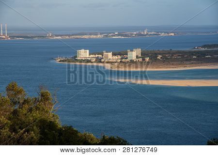 View Of Troia Portugal.