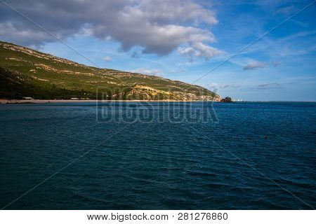 Portinho Da Arrabida Natural Park In Setubal Portugal.