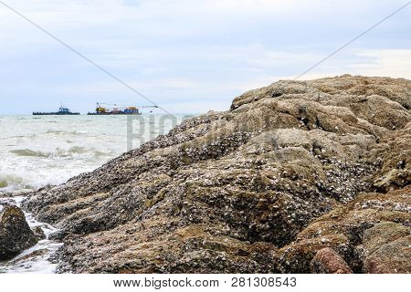 Reef Is A Group Of Rocks Or Coral Or A Ridge Of Sand At Near Water Surface