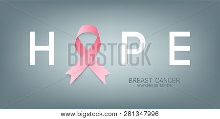 Breast Canser. Pink Ribbon. National Breast Cancer Awareness Month