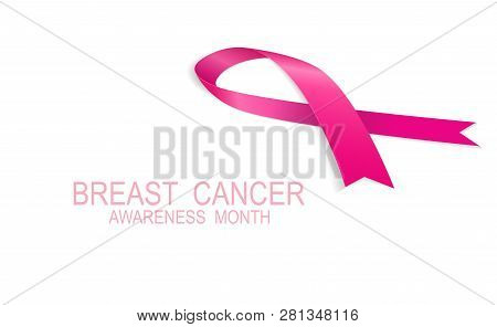 Breast Canser. Pink Ribbon. National Breast Cancer Awareness Month