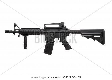 Large Picture Of An Isolated Weapon Ar-15