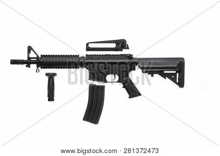 Large Picture Of An Isolated Weapon Ar-15