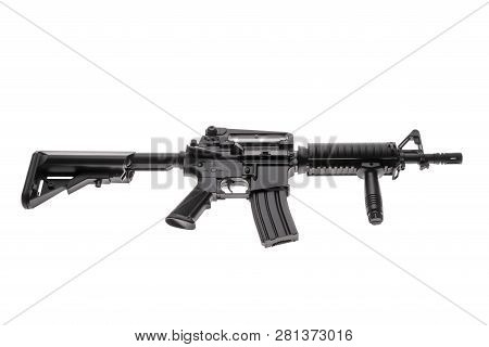 Large Picture Of An Isolated Weapon Ar-15