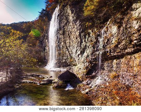 Autumn Of Gancheonsan Mountain, Sunchang, Jeollanamdo, South Korea