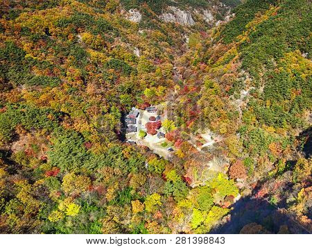 Autumn Of Gancheonsan Mountain, Sunchang, Jeollanamdo, South Korea