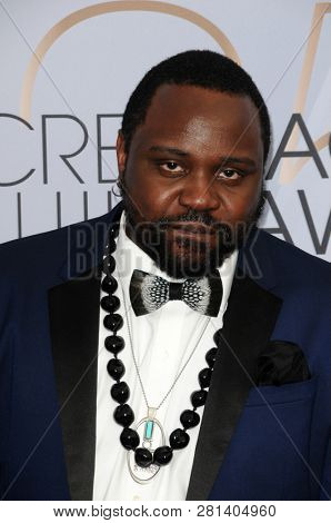 LOS ANGELES - JAN 27:   Brian Tyree Henry at the 25th Annual Screen Actors Guild Awards at the Shrine Auditorium on January 27, 2019 in Los Angeles, CA