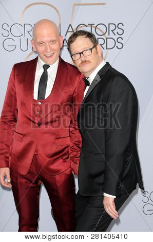 LOS ANGELES - JAN 27:  Anthony Carrigan, Guest at the 25th Annual Screen Actors Guild Awards at the Shrine Auditorium on January 27, 2019 in Los Angeles, CA