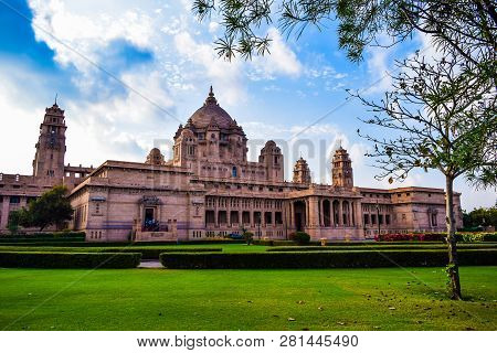 A View Of Majestic Jodhpur Umaid Bhawan