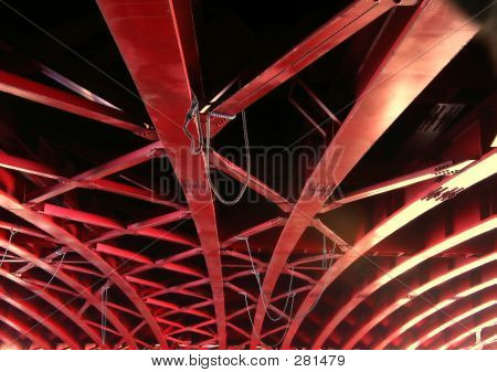 Massiccia trave ponte