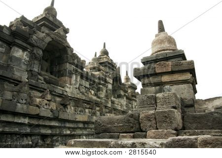 Détails de Borobudur