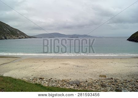 Keem Beach Is Located In Keem Bay, A Beautiful, Secluded Bay At The Westernmost Tip Of The Island.