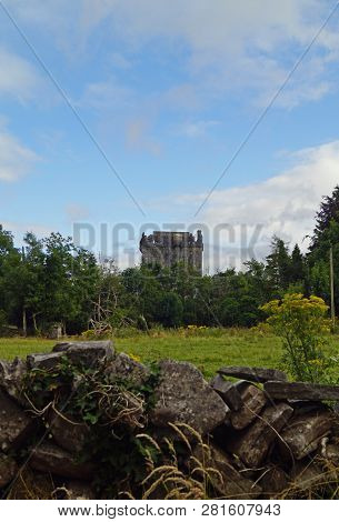 Aughanure Castle Is Located About Three Kilometers From Oughterard, Near The Shore Of Lough Corrib I