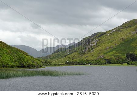 Kylemore Abbey Is The Oldest Irish Benedictine Abbey. The Lake At The Abbey Is Beautiful.