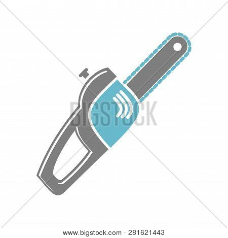 Tool Saw Icon On White Background For Graphic And Web Design, Modern Simple Vector Sign. Internet Co