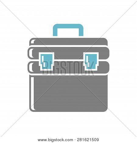 Tool Box Icon On White Background For Graphic And Web Design, Modern Simple Vector Sign. Internet Co