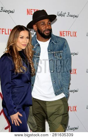 LOS ANGELES - JAN 28:  Allison Holker, Stephen 'Twitch' Boss at the 