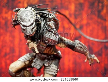 San Diego, California - July 11, 2011: Sideshow Collectibles Revealed Wolf Predator Legendary Scale 