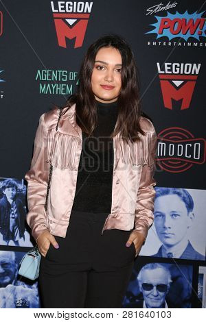 LOS ANGELES - JAN 30:  Ariela Barer at the Excelsior! A Celebration of Stan Lee at the TCL Chinese Theater IMAX on January 30, 2019 in Los Angeles, CA