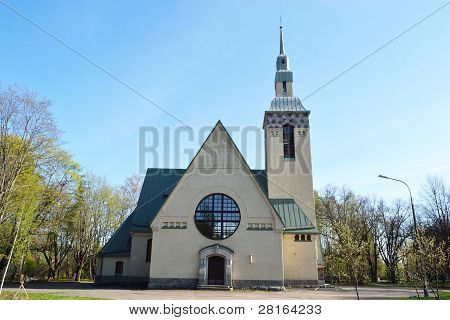 Lutherska kyrkan i Transfiguration i Zelenogorsk