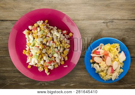 Crab Salad On A Plate