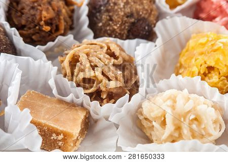Assorted Traditional Sweets From Cartagena De Indias