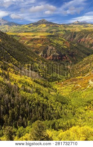 Colorado Mountain Fall Landscape