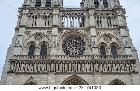 Architecture Of Notre-dame De Paris
