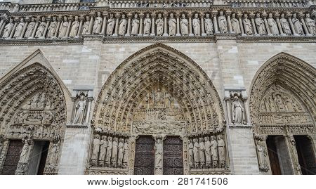 Architecture Of Notre-dame De Paris
