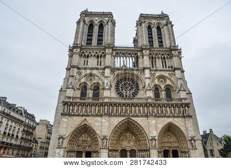 Architecture Of Notre-dame De Paris