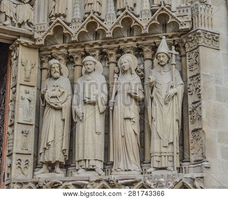 Architecture Of Notre-dame De Paris
