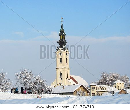Serbian Orthodox Church Of Saints Cosmas And Damian, Futog, Near Novi Sad