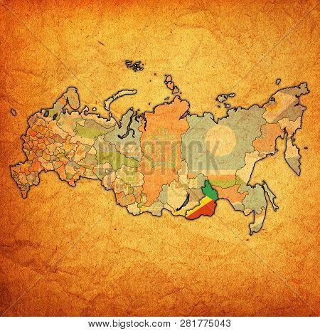 Zabaykalsky Krai On Administration Map Of Russia