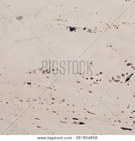 Light Marble Roman Classic Travertine Vector Texture