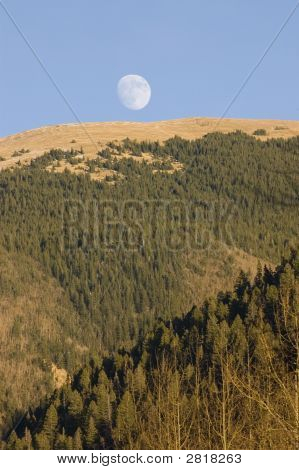 Moonrise Over New Mexico