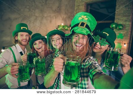 Group Buddies Arms Raise Beverage Wear Specs Eyewear Eyeglasses National Culture Costumes Tradition 