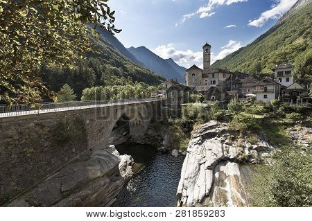 Lavertezzo Is A Swiss Commune In The Canton Of Ticino, Located In The District Of Locarno, District 