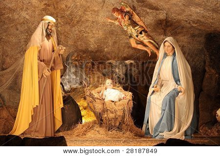 基督降生的场景