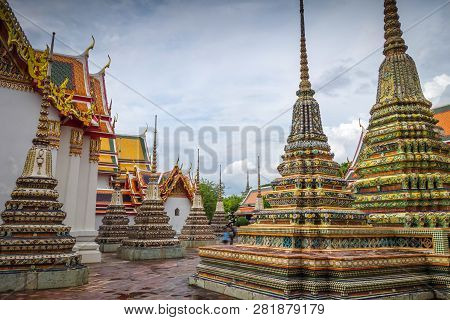 Wat Pho Buddhist Temple In Bangkok, Thailand
