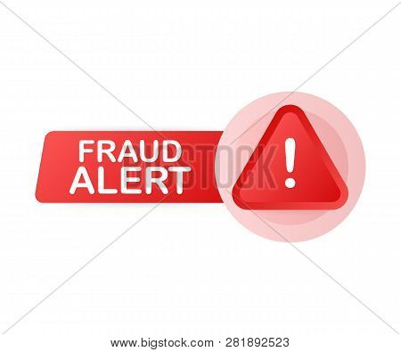 Fraud Alert. Security Audit, Virus Scanning, Cleaning, Eliminating Malware, Ransomware. Vector Stock