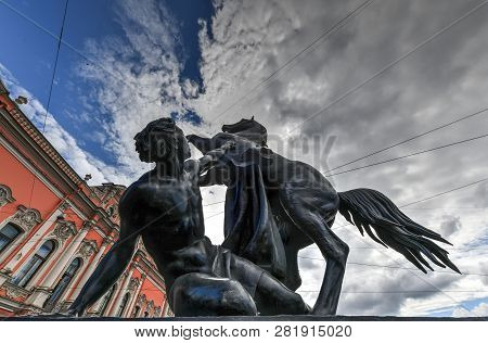 Horse Tamer - Anichkov Bridge - Saint Petersburg, Russia