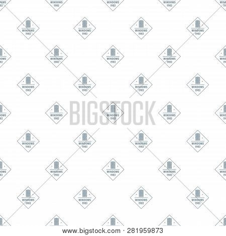 Window Frame Pattern Seamless Repeat For Any Web Design