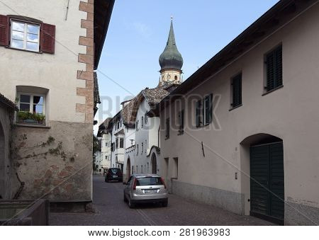 San Paolo, Italy On September 16. Street View From The Center Of The Village On September 16, 2018 I