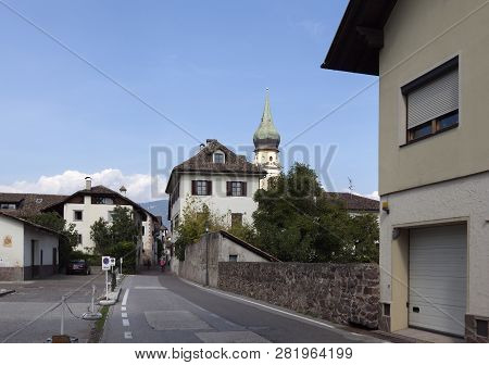 San Paolo, Italy On September 16. Street View From The Center Of The Village On September 16, 2018 I