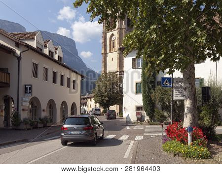 San Paolo, Italy On September 16. Street View From The Center Of The Village On September 16, 2018 I