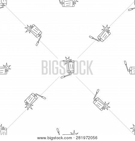 Take Selfie Pattern Seamless Vector Repeat Geometric For Any Web Design